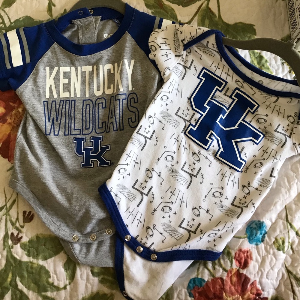 4/$15 University of Kentucky Wildcat Onesies